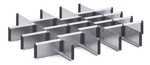 Cubio Metal / Steel Divider Kit ETS-87100 22 Compartment Bott Cubio Steel Divider Kits 59/43020733 Cubio Divider Kit ETS 87100 22 Comp.jpg